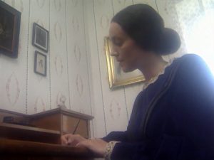 Jana Kušiaková v dokumentu Olgy Sommerové Nesmrtelná hvězda Božena Němcová z roku 1997