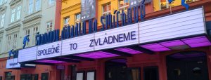 Markýza Švandova divadla na jaře 2020