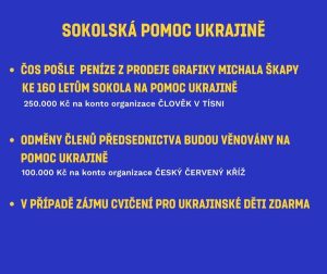 Sokolská pomoc Ukrajině