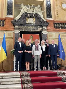 Z návštěvy ministra Martina Baxy na Ukrajině