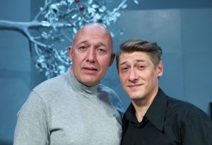 Fotografie z inscenace Adamova jablka