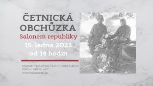 Plakát - pozvánka na komentovanou procházku