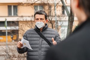 Pořadatel Viktor Mastník ze společnosti Ticketstream