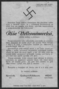 Satirické parte třetí říše