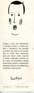 Charakteristika Karla Čapka jeho očima