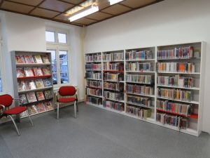 Interiér Městské knihovny v České Lípě