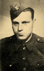 četař v.v. Mikuláš Ganišin v roce 1945