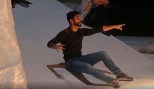 Choreograf Štěpán Pechar na záběru z dokumentu