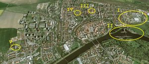 Lokality města Nymburka, jimž bude věnován projekt Po stopách nejen industriálních, šumných a téměř zmizelých…, foto Galerie J2