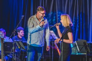 Honza Roušar a herečka Petra Hřebíčková