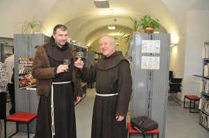 Zástupci františkánů ze zůčastnili otevření kláštera, foto: Evžen Pajskr