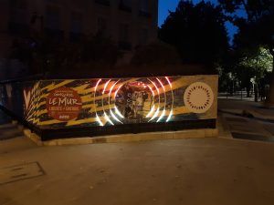 Česká výstava streetartových děl v Paříži.