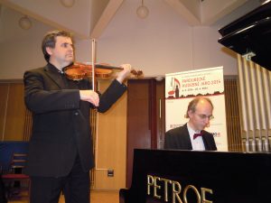 Houslový recitál 12. 3. 2014 - L. Čepický, I. Ardašev
