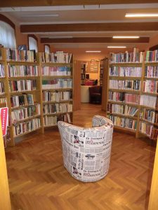 Interiér Knihovny v Jablonci nad Nisou