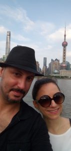 Kisa Císařová a Theodor Hoidekr - tvůrčí český tým v Shanghai