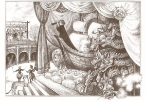 Ilustrace ke knize Lvářka