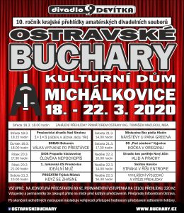 Plakát Ostravské Buchary 2020