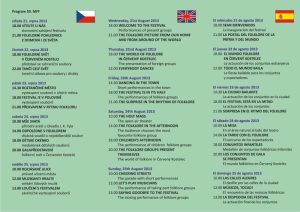 Program festivalu