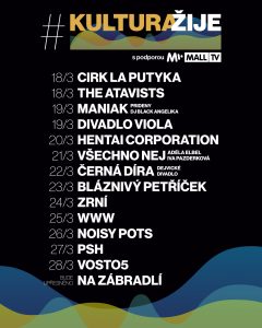 Program kulturažije na www.mall.tv