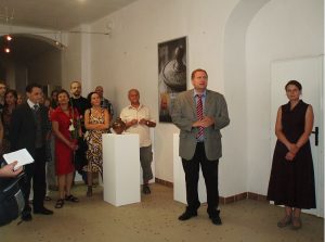 Na slavnostním zahájení výstavy promluvil za Jihočeský kraj 1. náměstk hejmana Ing. František Štangl