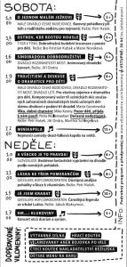 Program - leták