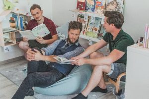 Q Designers – František Pfann, Jindřich Fialka a Radek Eliška