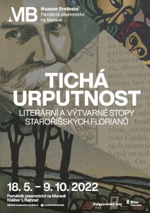Plakát k výstavě Tichá urputnost