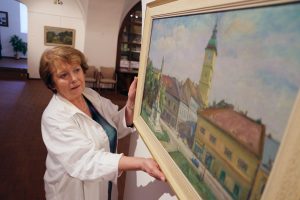 kurátorka výstavy Beran, Hrabec, Melichárek Marie Martykánová
