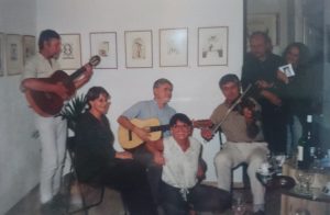 Vernisáž výstavy Jiřího Slívy v Galerii Haus am Bach