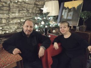 Ředitelé HILT – Štěpánka Pencová a Theodor Hoidekr v Art Space