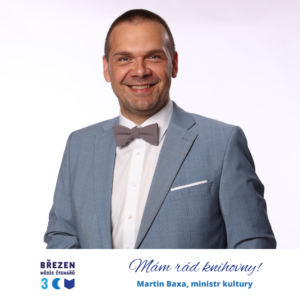 Ministr kultury Martin Baxa