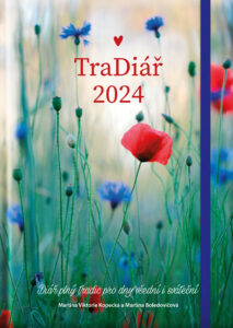 TraDiář 2024 - obálka Chrpy a máky