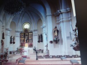 Interiér kostela sv. Václava