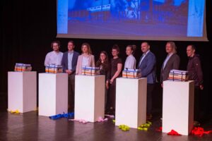 Z tiskové konference k zahájení rekonstrukce kulturního centra co.labs