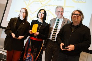 Předání Evropské ceny za literaturu
