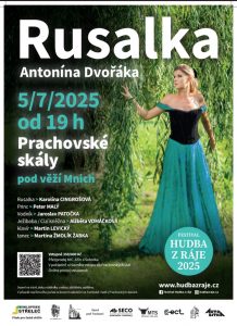 Plakát k uvedení Rusalky
