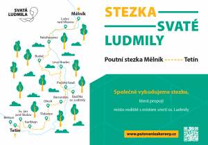 Stezka sv. Ludmily - vizualizace