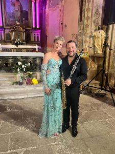 Karolína Cingrošová a Felix Slováček jr.