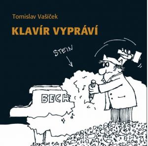 Jožka Stehlík – obálka knížky Klavír vypráví, vydal spolek České kořeny a nakl. Jalna v roce 2020