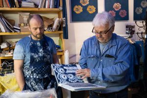 Milan Bartoš se synem Tomášem