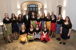 Vokalion Praha na výročním koncertě k 10 letům v pražském Atriu Žižkov, 10. 4. 2025