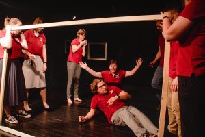 Návštěvníci muzea. DS ASpol