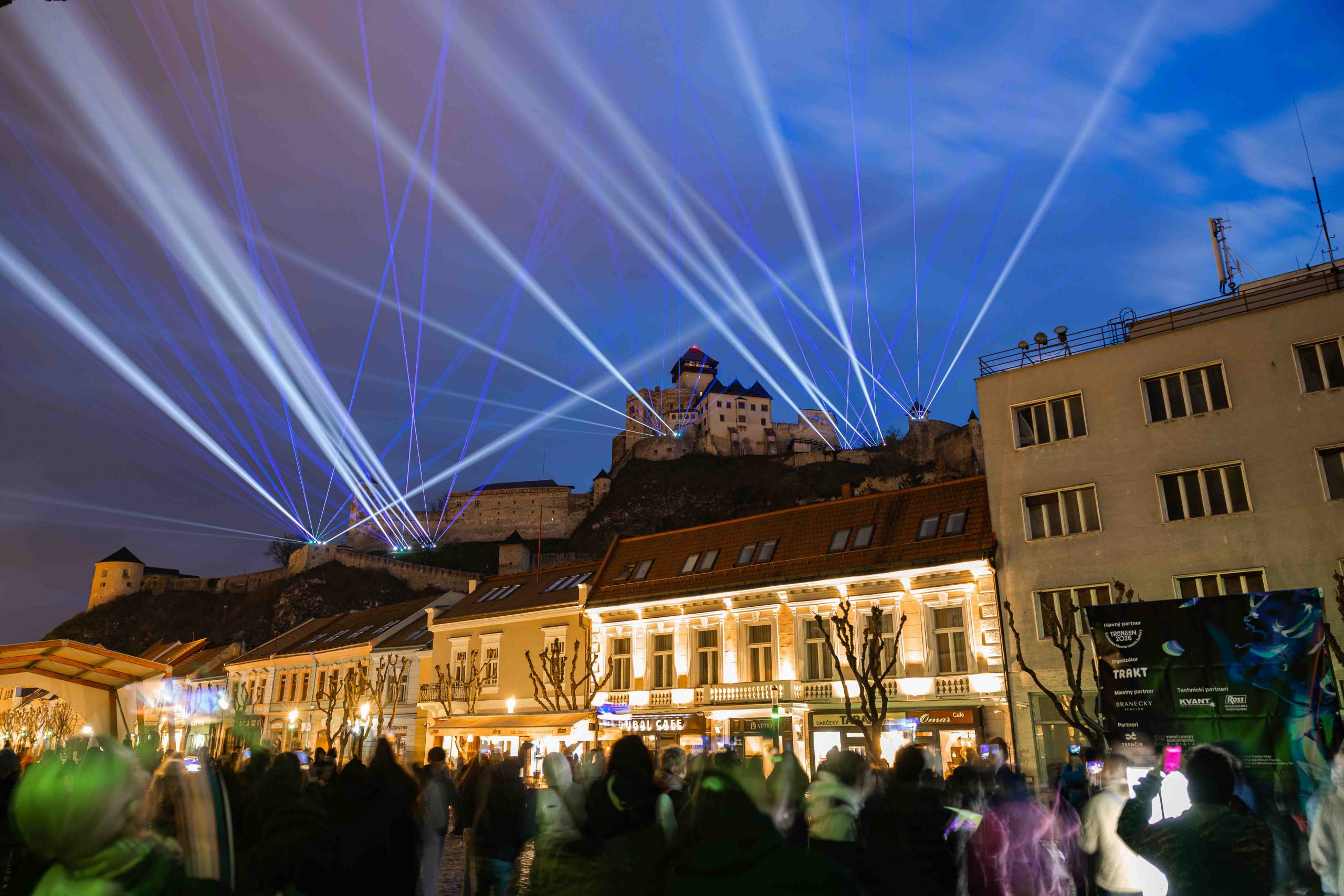 Trenčín - laser show