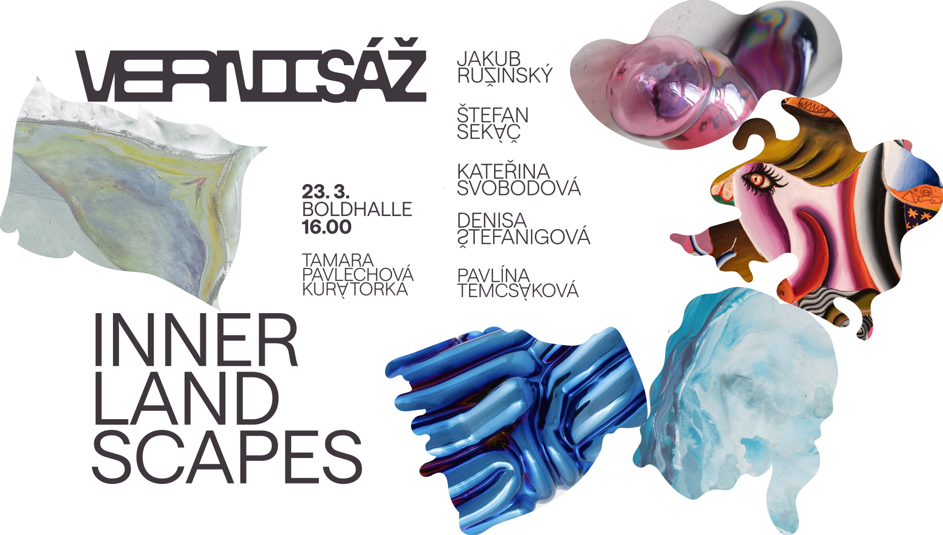 Banner k vernisáži výstavy