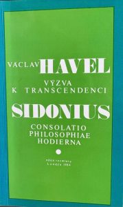 Obálka knihy, edice Rozmluvy, Londýn 1984