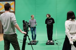 Ze zkoušky inscenace Prokletí