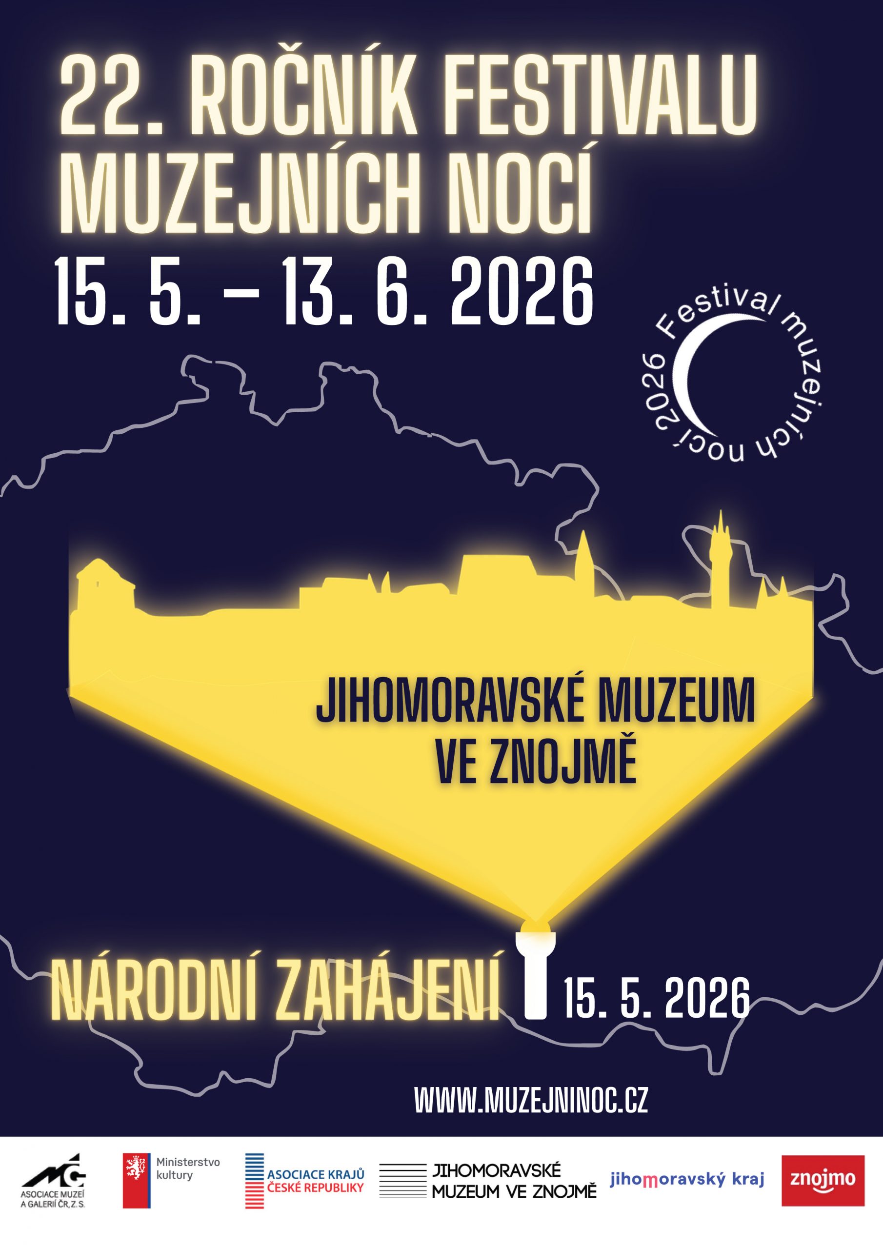 Plakát Festivalu muzejních nocí