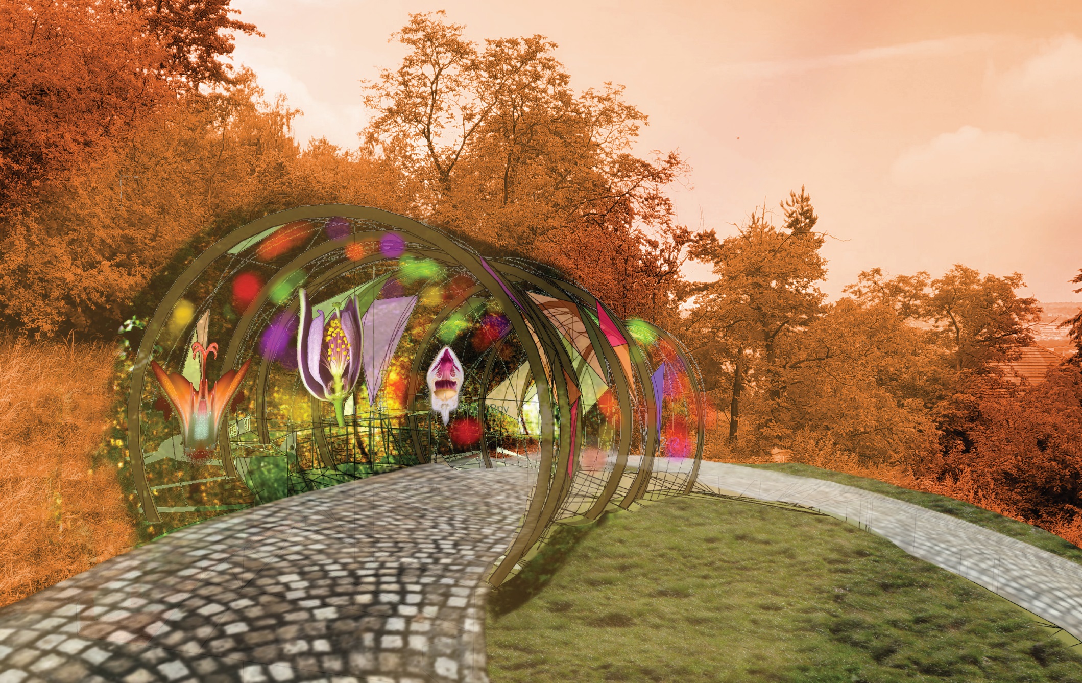 Tunel času - vizualizace